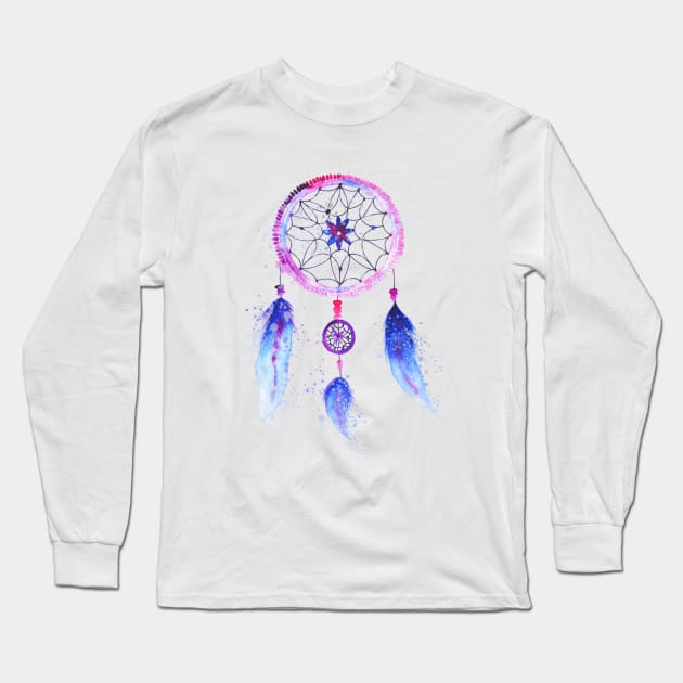 Dreamcatcher Long Sleeve T-Shirt by CoconuTacha